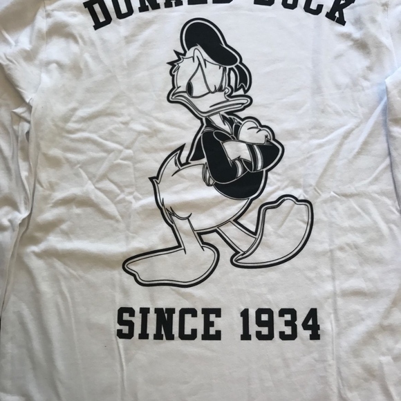 H&M Disney Donald Duck Long Sleeve T-shirts M,L,XL - Picture 5 of 8